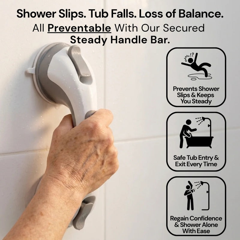 The Steady Shower Handle Bar