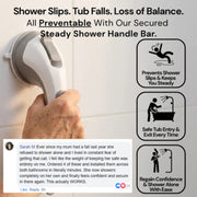 The Steady Shower Handle Bar
