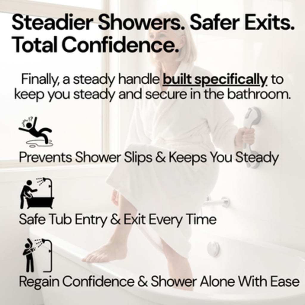 The Steady Shower Handle Bar